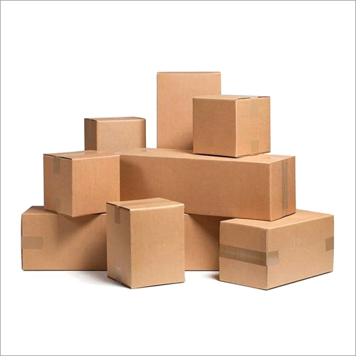 Corrugated Packaging Box - Corrugated Board, Different Sizes Available, Brown Color | Customized Shape, Size, and Style for Electronics, Food, Home Appliances
