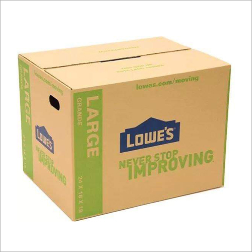 Printed Carton Box - Corrugated Board, 10 Kg Size, Rectangle Shape | Customized Style, Color, Shape for Food, Home Appliance, Electronic