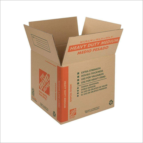 Heavy Duty Printed Corrugated Box - Corrugated Board 10 Kg Size | Customized Shape Style Size Color Multicolor Printing Ideal for Electronics Food Home Appliances