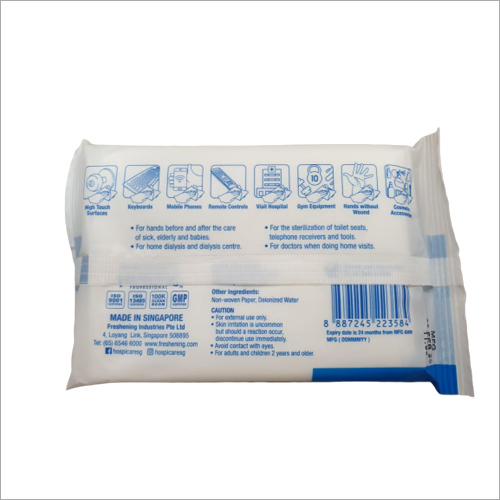 Alcohol Disinfectant Wipes