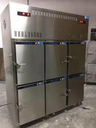 Six Door Vertical Deep Freezer with Digital