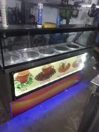 Tea Coffee Display Hot Case