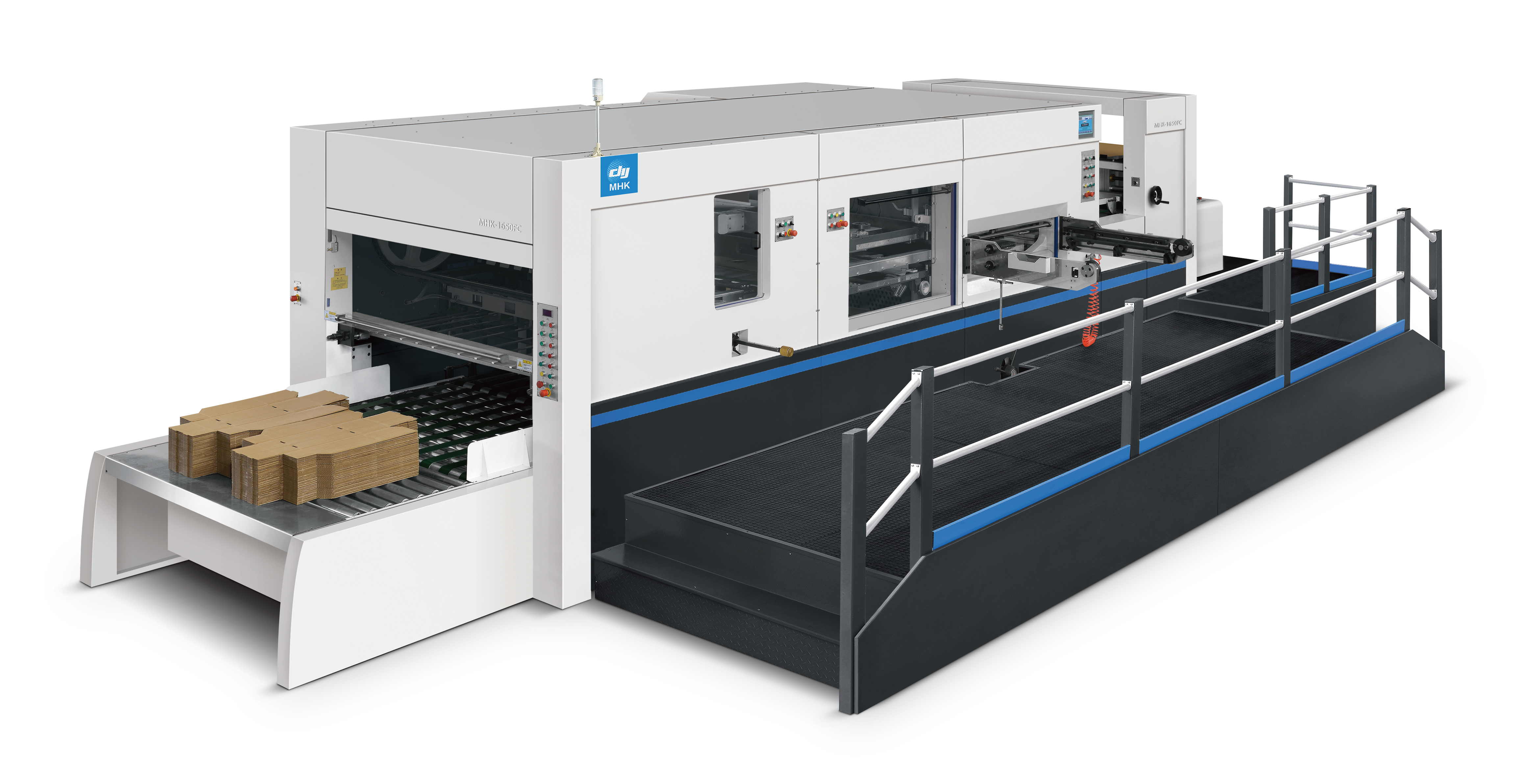 Auto Die Cutting With Hot Foil Stamping