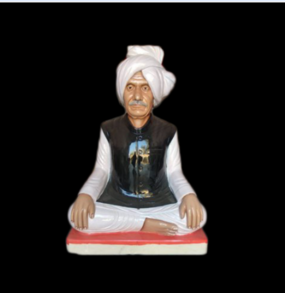 Polished Marble Human Statue