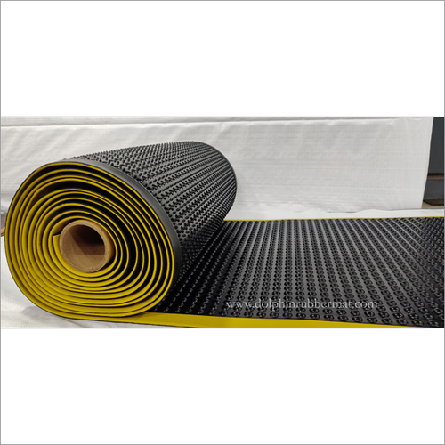 Yellow Border Bubble Roll Mat