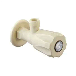 White PVC Angle Cock - PVC Material, Ideal for Household & Commercial Use, Perfect Finish, Easy Usage, Rigid Design