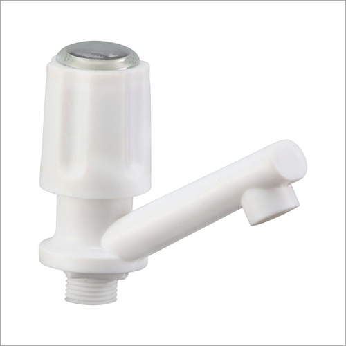 Pillar Tap - PVC Material | White Color, Rigid Design, Easy Installation, Perfect Finish, Least Maintenance, Easy Usage
