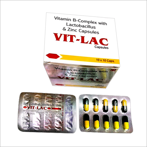 Vitamin B-Complex With Lactobacillus And Zinc Capsules