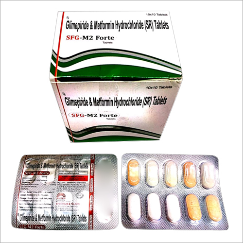 Glimepiride And Metformin Hydrochloride (SR) Tablets
