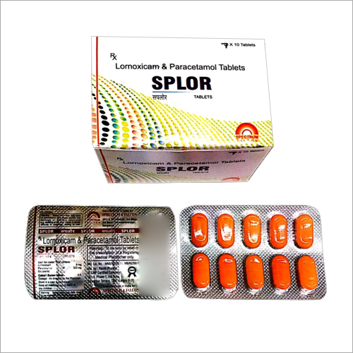 Lornoxicam And paracetamol Tablets By SPECTRUM HEALTH CARE