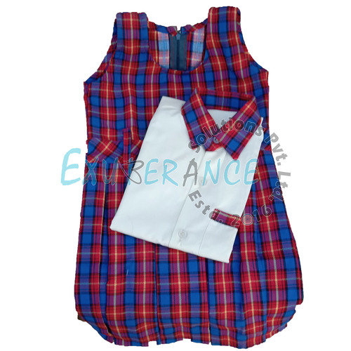 Girls Uniform (Set of Tunic and Shirts By EXUBERANCE SOLUTIONS PVT. LTD.