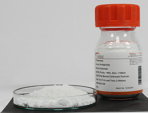 White Barium Carbonate Nanopowder