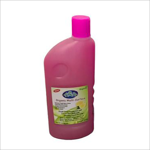 Organic Multi Surface Cleaner - 500 ML Plastic Bottle | Effective Disinfectant, Suitable for Household and Commercial Use, Provides a Shine