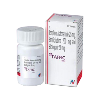 Taffic Tablet Ingredients: Tenofovir Alafenamide + Emtricitabine + Bictegravir