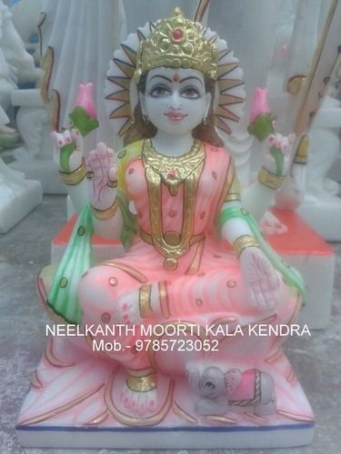 Marble Laxmi God Statue