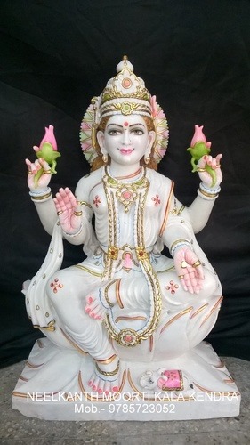 Marble God Laxmi Statue