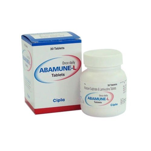 Abamune L Ingredients: Abacavir & Lamivudine