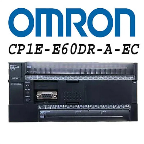 OMRON CP1E-E60DR-A-EC - Used but 100% Working Condition | Versatile OMRON PLC for Automation