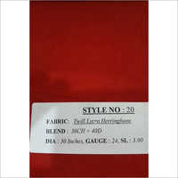 Plain Twill Lycra Herringbone Fabric