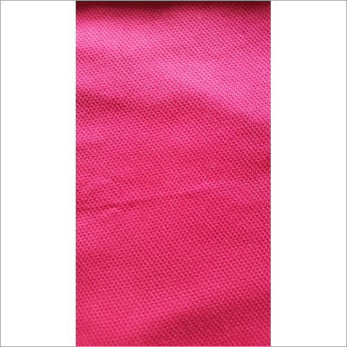 Washable Pink Pique Fabric