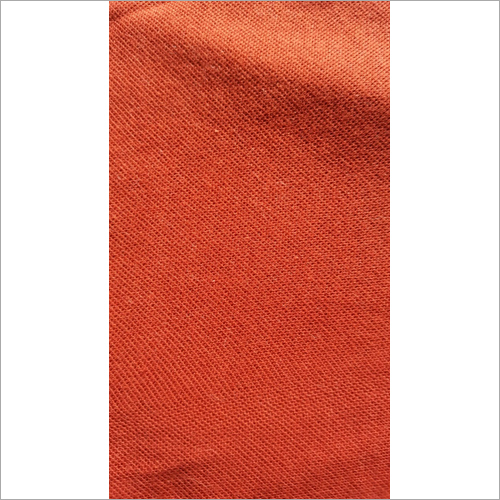 Orange Pique Fabric