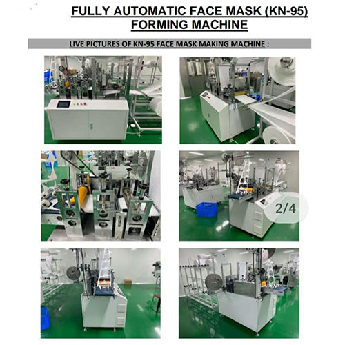 Fully Automatic Face Mask (K-95) Forming Machine