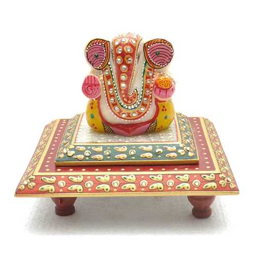 MARBLE GANESH CHAUKI