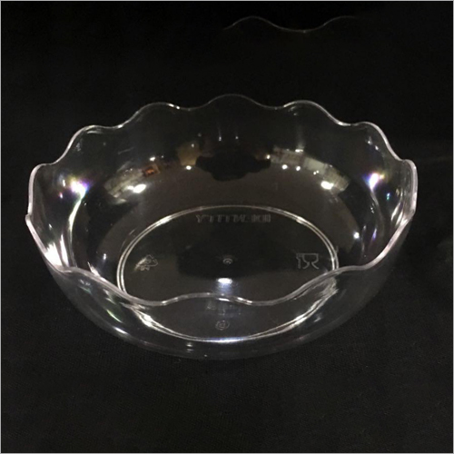 Transparent Crystal Coco Wave Bowl