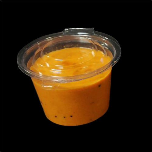 100ml plastic portion cheese cups sauce