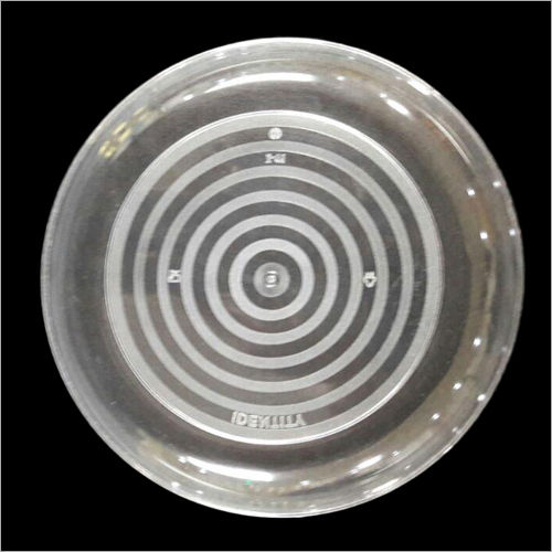 Disposable Plastic Crystal 6 Inch Plate