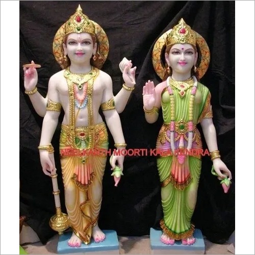 God Vishnu laxmi statue