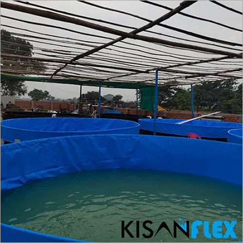 PVC Tarpaulin Tank For Fish Farming 650 Gsm With 5 Year Warranty PVC