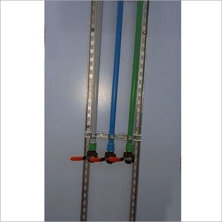 Round Ss Pipe Support Slotted Channel