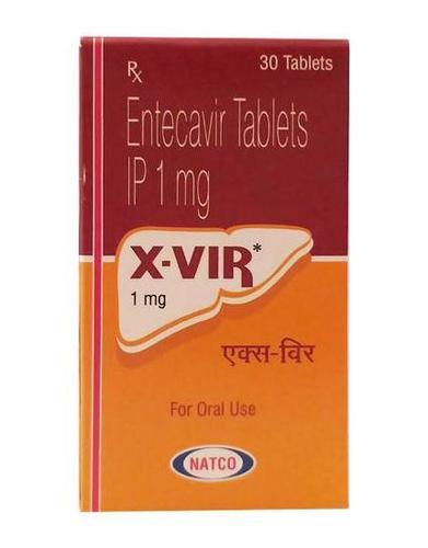 X Vir 1Mg Ingredients: Entecavir