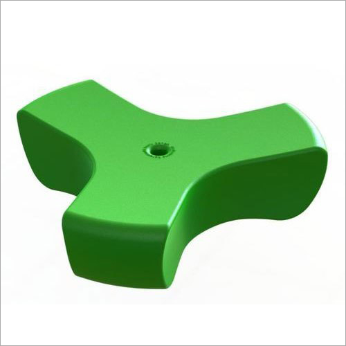 Green Plastic Knob Hardness: Rigid