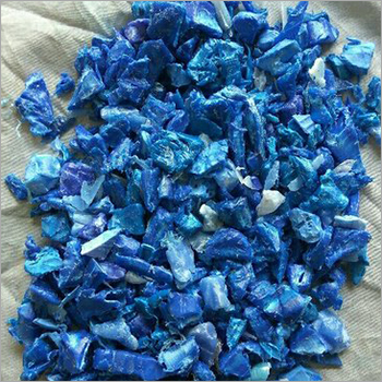 HDPE Blue Drum Scrap