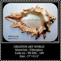 Multicolor 11. 5 Inch Shell Design Wedding Tray