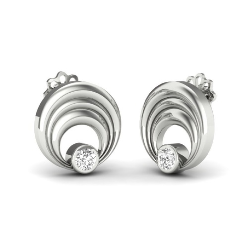 cubic zirconia stud earrings