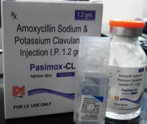 Pasimox cl 1.2g injection