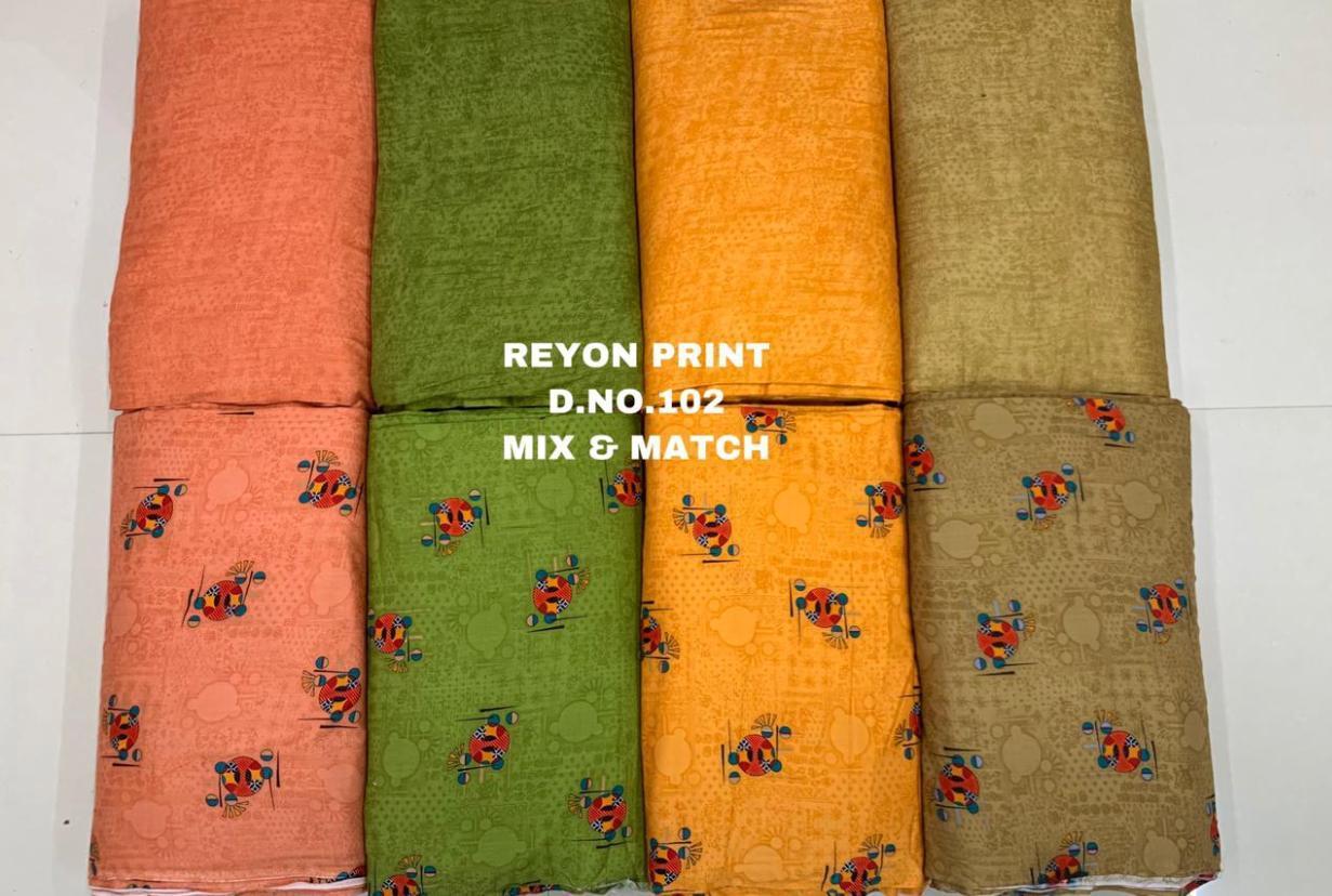 Rayon Kurti Fabric