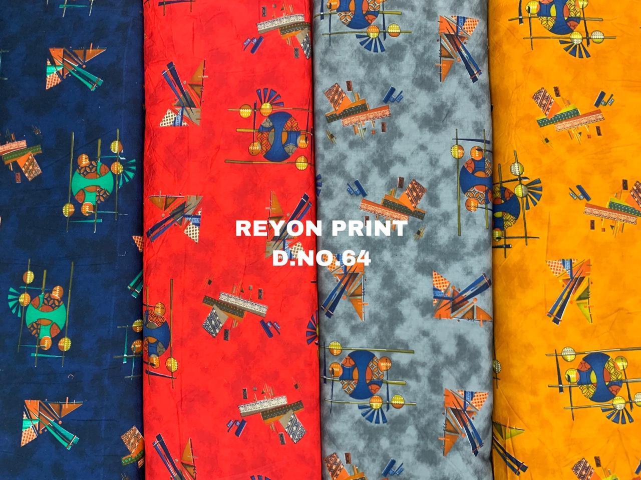 Rayon Kurti Fabric