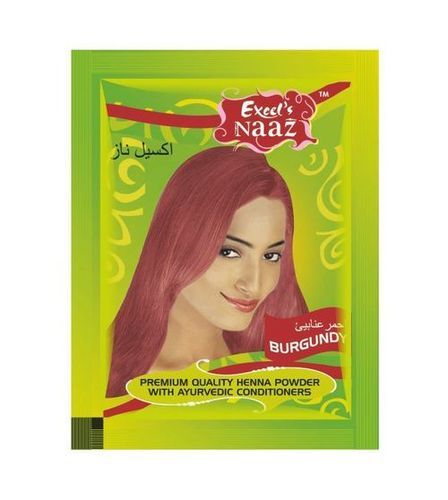 Excel S Naaz Burgundy Henna Powder - Efficacy: 100% Result Oriented Product