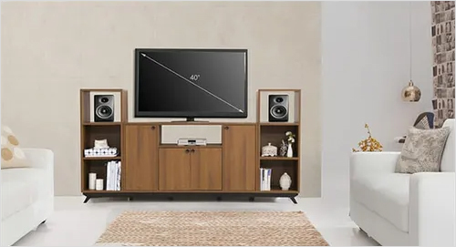 Wooden TV Storage Unit By BLD FURNITURE SOLUTIONS PVT LTD.