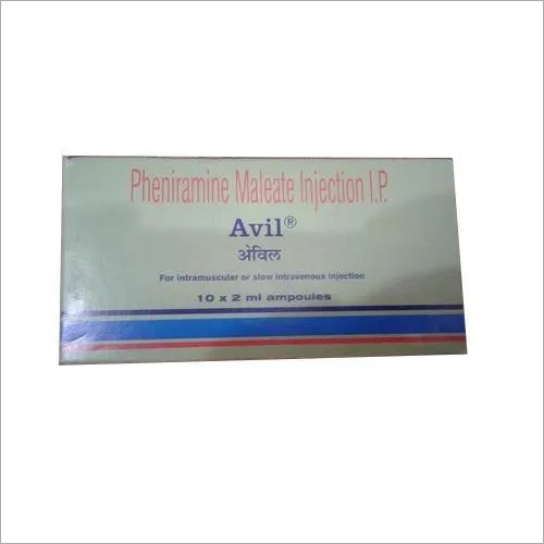 Avil Injection Ingredients: Pheniramine Maleate