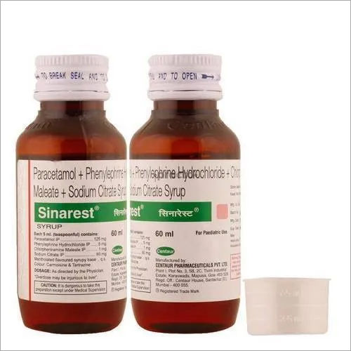 Phenylephrine Syrup Ingredients: Dextro.Hbr.10Mg