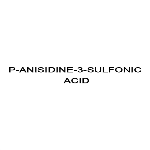 P-Anisidine-3-Sulfonic Acid