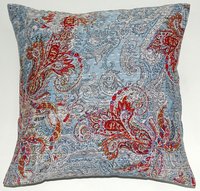 Paisely Kantha Cushion Cover