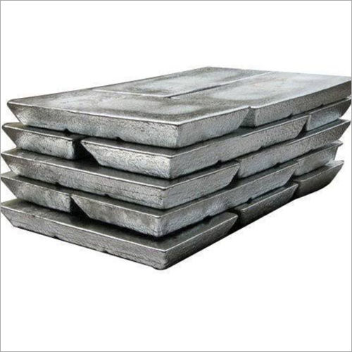 Silver High Grade Zinc Ingots