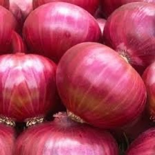 Round To Slightly Oval In Shape Fresh Red Onion