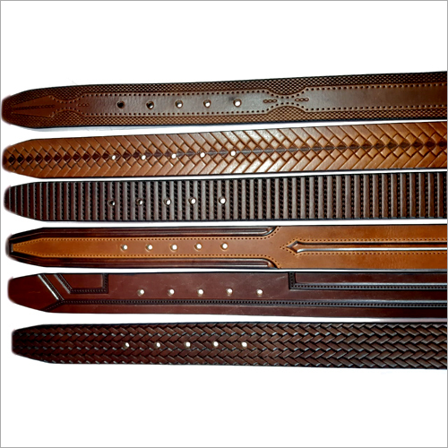 Unisex Leather Belt - Genuine Leather, Steel Buckle | Smooth Finish, Anti-Wear & Wrinkle-Resistant, Available in Brown and Black